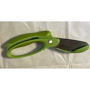 SilverMark Toss and Chop Salad Shears Stainless Steel Double Blade